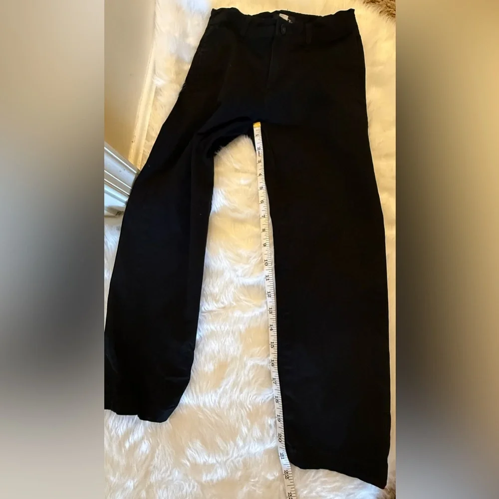 Boys Black Chino Pants